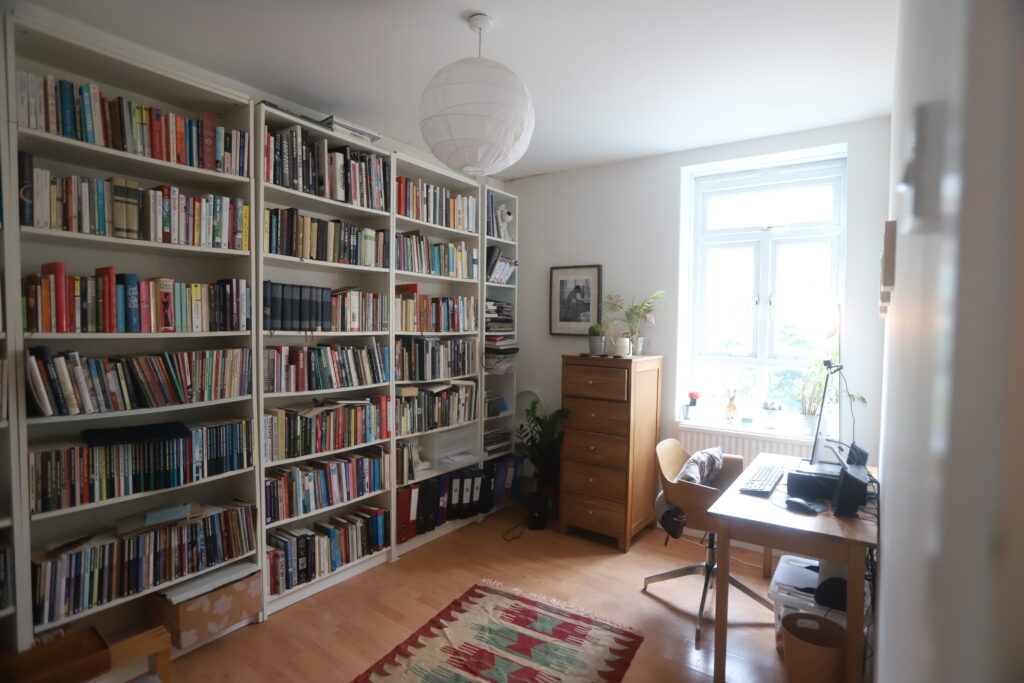 View of a study