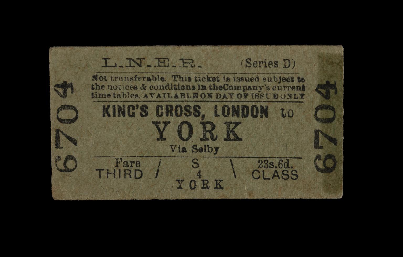 Flying Scotsman Ticket (ticket)