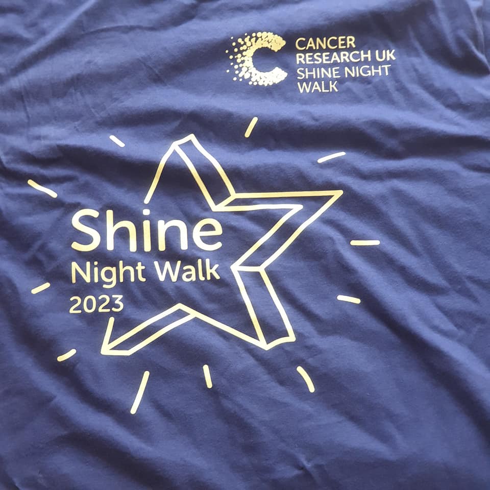 Cancer Research Shine Walk T-Shirt