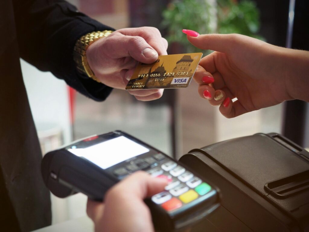 Purchase made by credit card