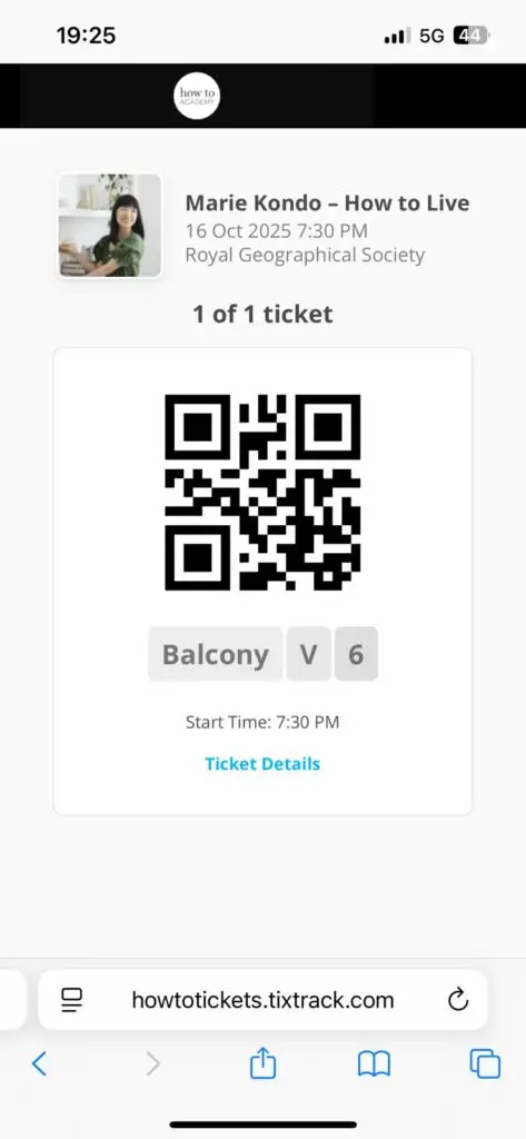 Online Ticket