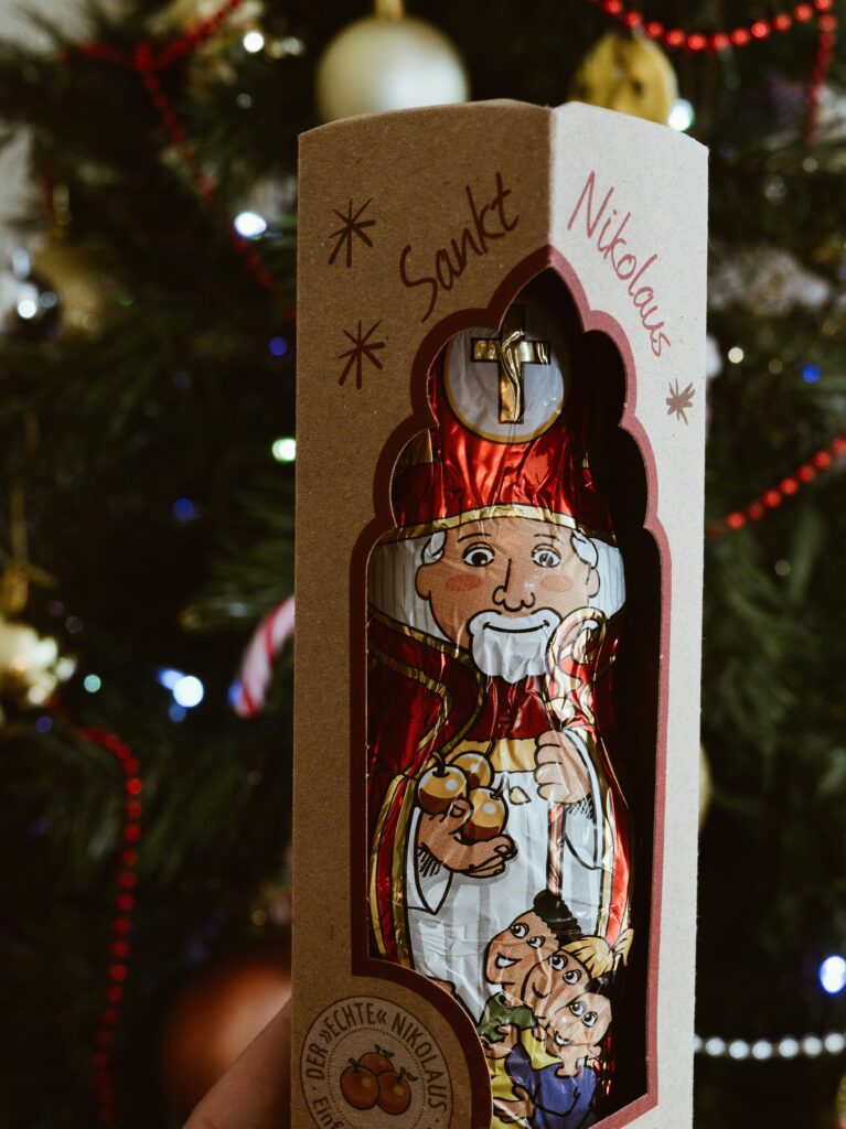 Saint Nikolaus out of Chocolate