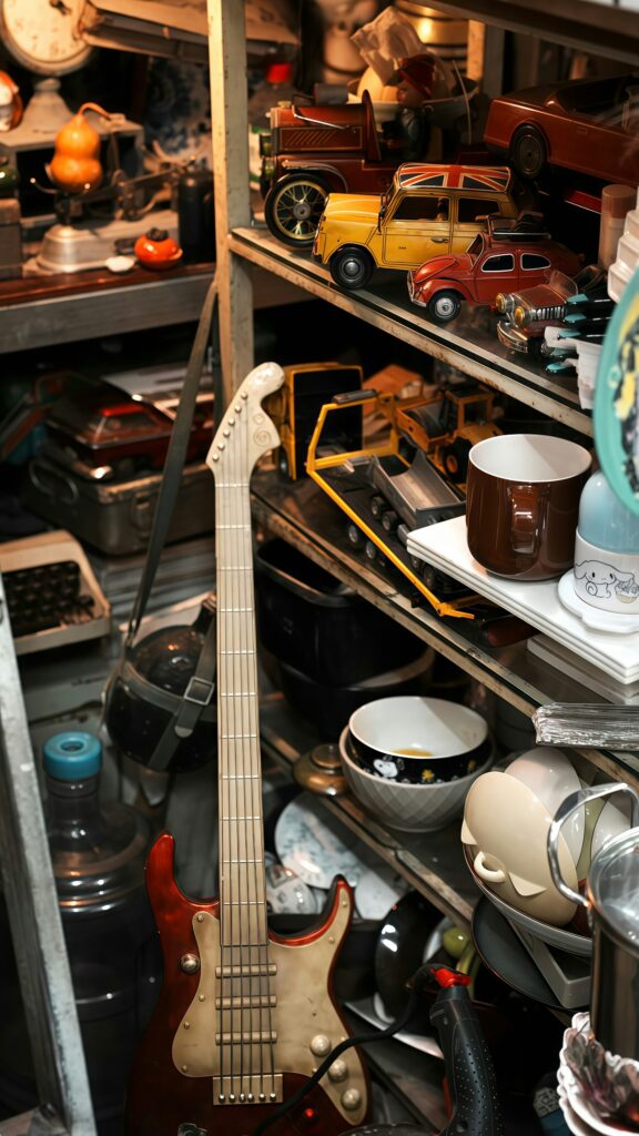 Room full of random items