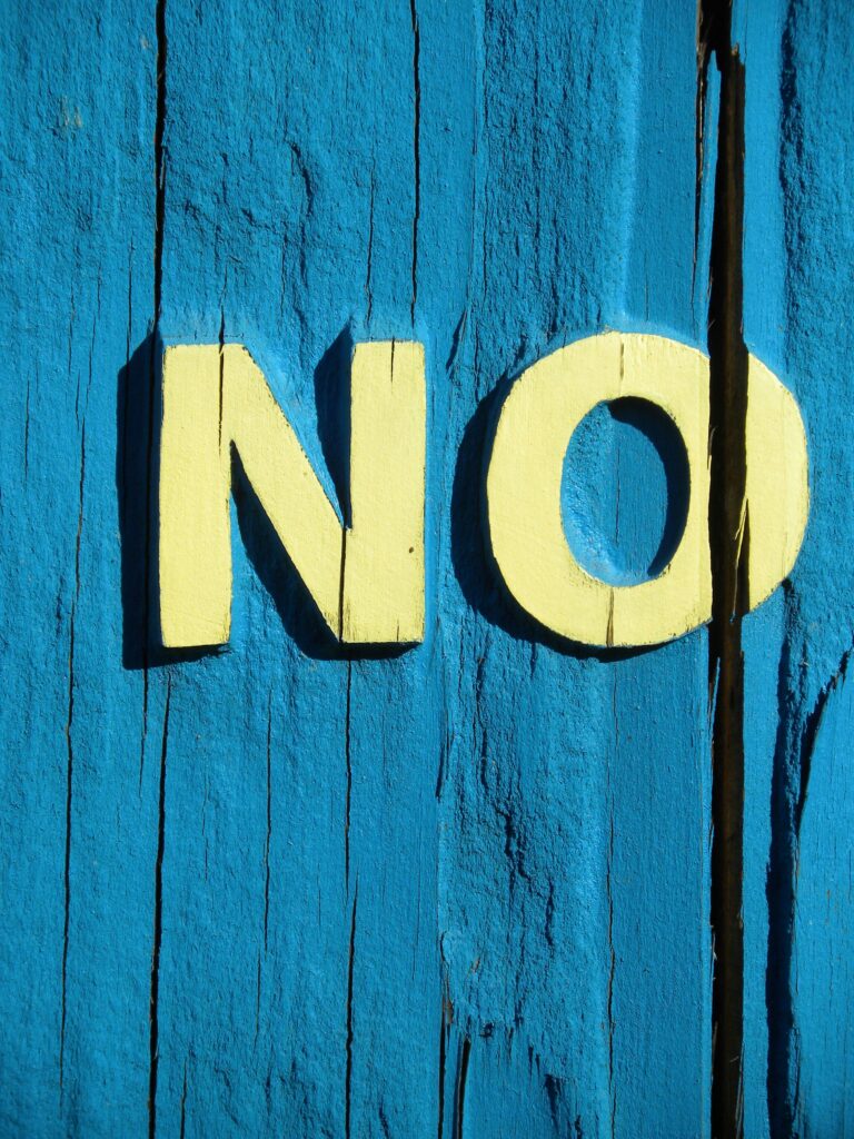 No